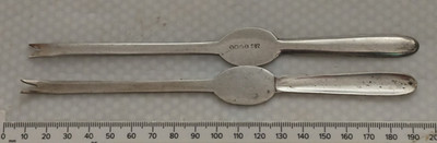 - Karabiner / Gabel Silver Plate Maker J.B