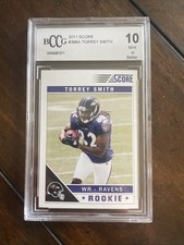 10 Mint Torrey Smith Rookie Card. rookie card picture