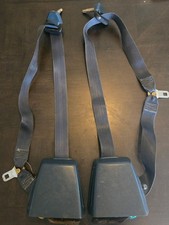 88-94 Silverado Front Seat Belts Pair Blue Color Extended Cab Truck