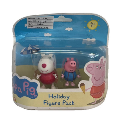 Peppa Pig Holiday 2 Figure Pack - George and Suzy Sheep