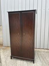 Stag Minstrel Gents Wardrobe - Shelves Drawers Mirror - WE DELIVER