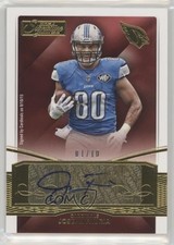 2015 Panini Donruss Signature Series Gold 1/10 Joseph Fauria #87 Auto 1u6