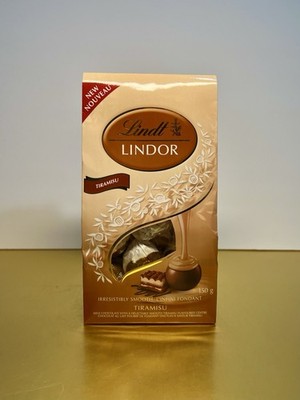   New Limited Edition Lindt Lindor TIRAMISU Chocolate Smooth Cake Bag 5.2oz