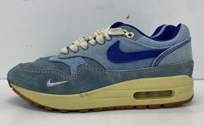 Nike Air Max 1 PRM Dirty Denim Mineral Slate Blue Men's Size 6.5