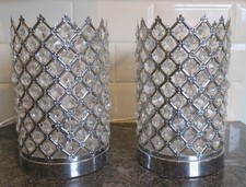 2 Crystal K9 Cross Table The Range Lamps Working