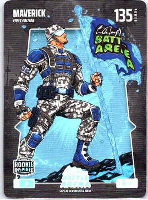 2026 Bo Jackson Battle Arena Maverick Ice Flag #61 Cooper Flagg Rookie