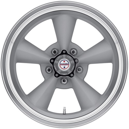 (Set-4) American Racing VN309 Torq Thrust 15x8.5 5x5.5" -24mm Silver Wheels Rims - Picture 3 of 8