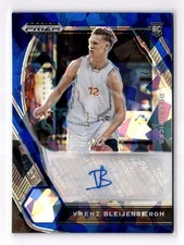 Vrenz Bleijenbergh 2021 Prizm Draft Blue Ice Auto #DP-WBL /75 