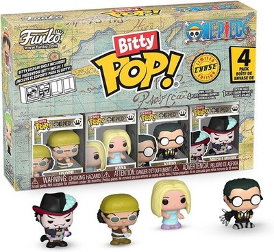 Funko One Piece Bitty POP! Vinyl Figuren 4er-Pack USOPP Limited Edition 2,5 cm
