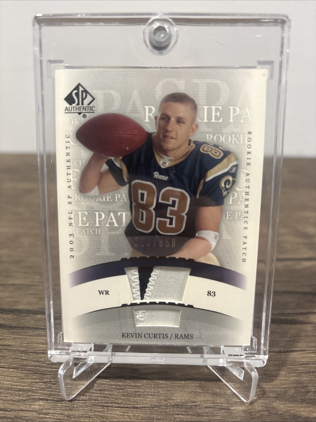Kevin Curtis SP Authentic #242 Jersey