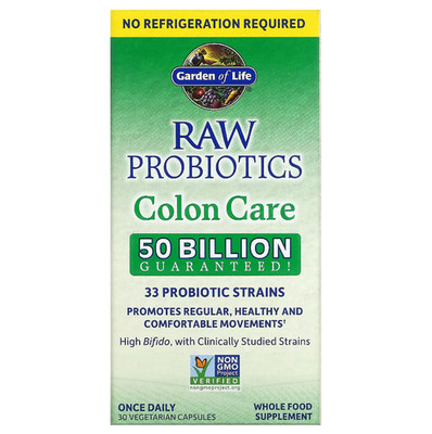 Garden of Life RAW Probiotika Colon Care 30 Veg. Kaps