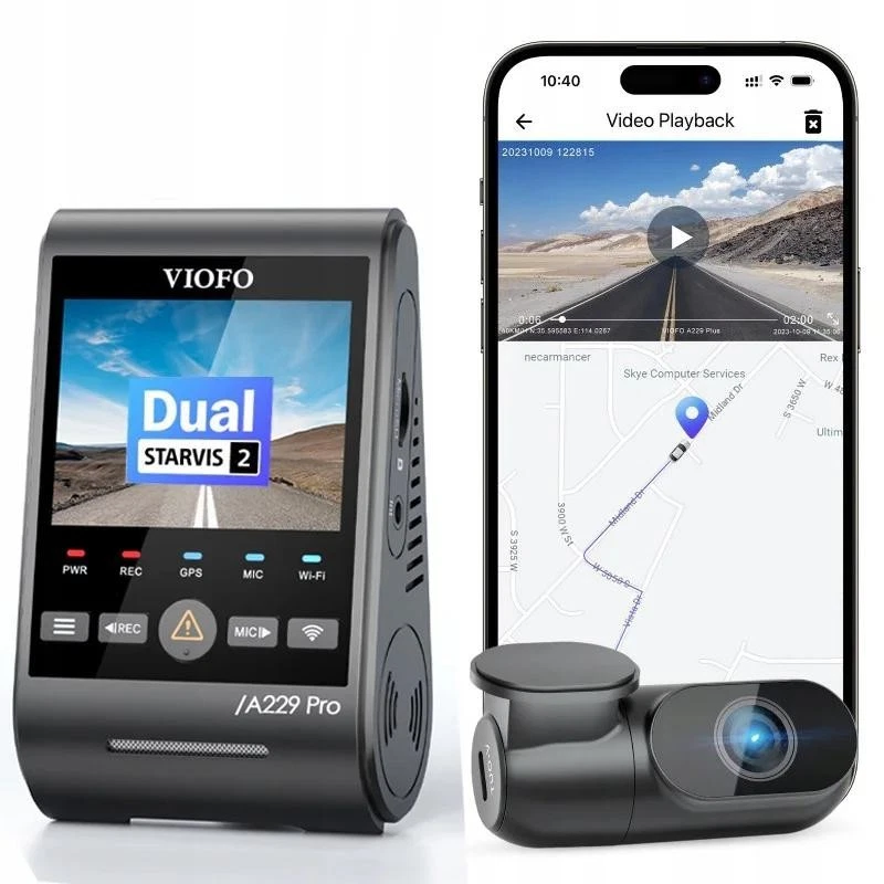 6972147073299 Kamera samochodowa VIOFO A229 PRO 2CH VIOFO - Bild 1 von 1