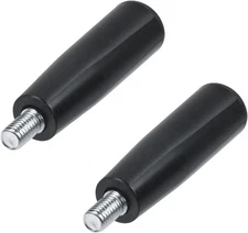 T Tulead Revolving Handles Lathe Crank Handle Machine M10 Thread Black 