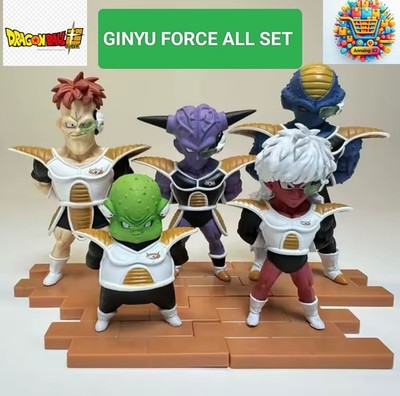 Actionfigur SQUADRA GINYU X 5 PCS Dragon Ball Super 8-11cm Desktop Anime TV 