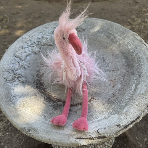 Jellycat London FLO Maflingo Flamingo Pink Tutu Fluffy Bird Plush 20” Soft - Picture 5 of 5