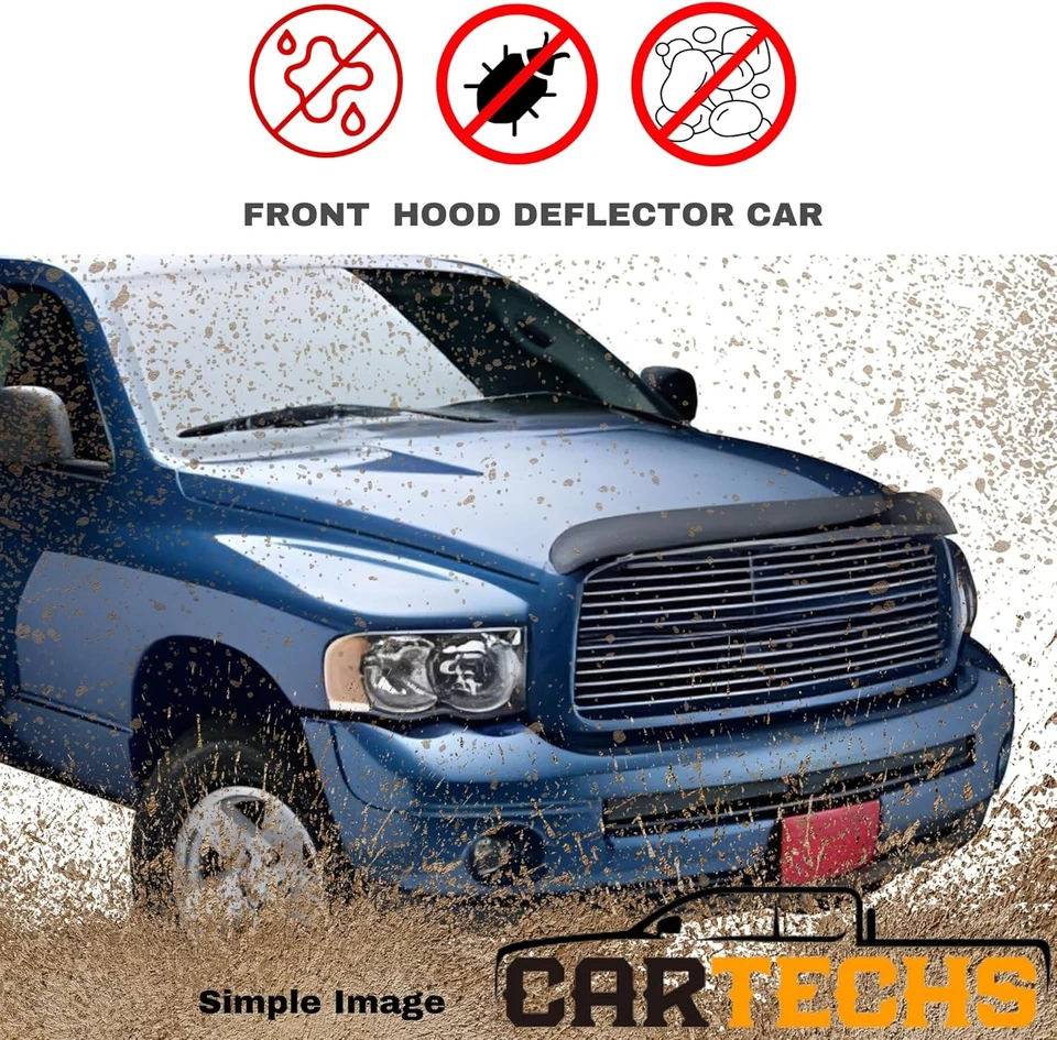 Front Hood Protector fits Jeep Grand Cherokee 1999-2005 I Plus Model - Image 4 of 4