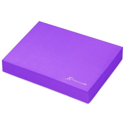Exercise Balance Pad Non Slip Cushioned Foam 15.5 x12.75 Purple ProsourceFit