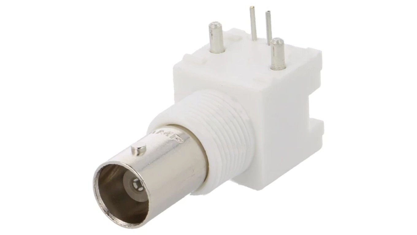 BNC Female Jack Square 90 50 Ohm THT to Panel 5227161-1