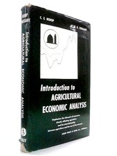 Introduction to Agricultural Economic Analysis (Bishop - 1958) (ID:94625)