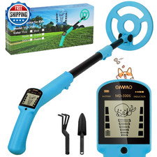 OMMO Metal Detector, Adjustable 27.5  -37.8  Metal Detector for Kids with Intuiti