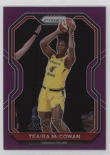 2021 Panini Prizm WNBA Purple Prizm 40/99 Teaira McCowan #57 0ga9