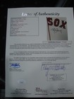 Autographed Roger Clemens Red Sox Jersey Framed & Matted COA/JSA — photo 3