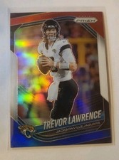 Trevor Lawrence Red White Blue Prism Parallel 2025 Panini Prism Football