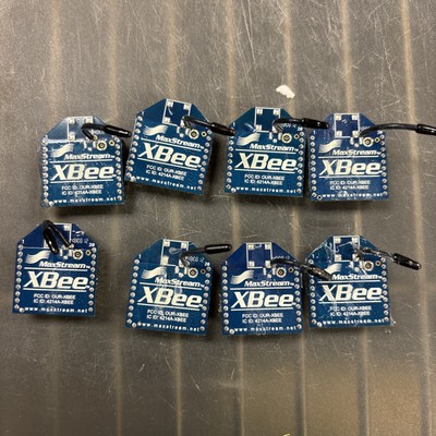  Used  MAXSTREAM 2.4 ghz XBEE   XB24-AWI-001 package of 9