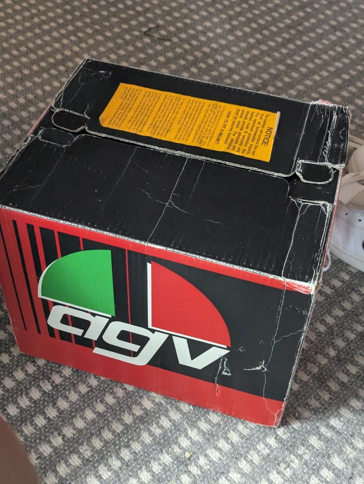 AGV Spectre Hecho con Escudo Kevlar Motocicleta Adulto M-58 Snell Foto 3 de 4