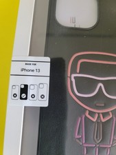 Karl Lagerfeld iPhone 13 Black Slim Profile H...