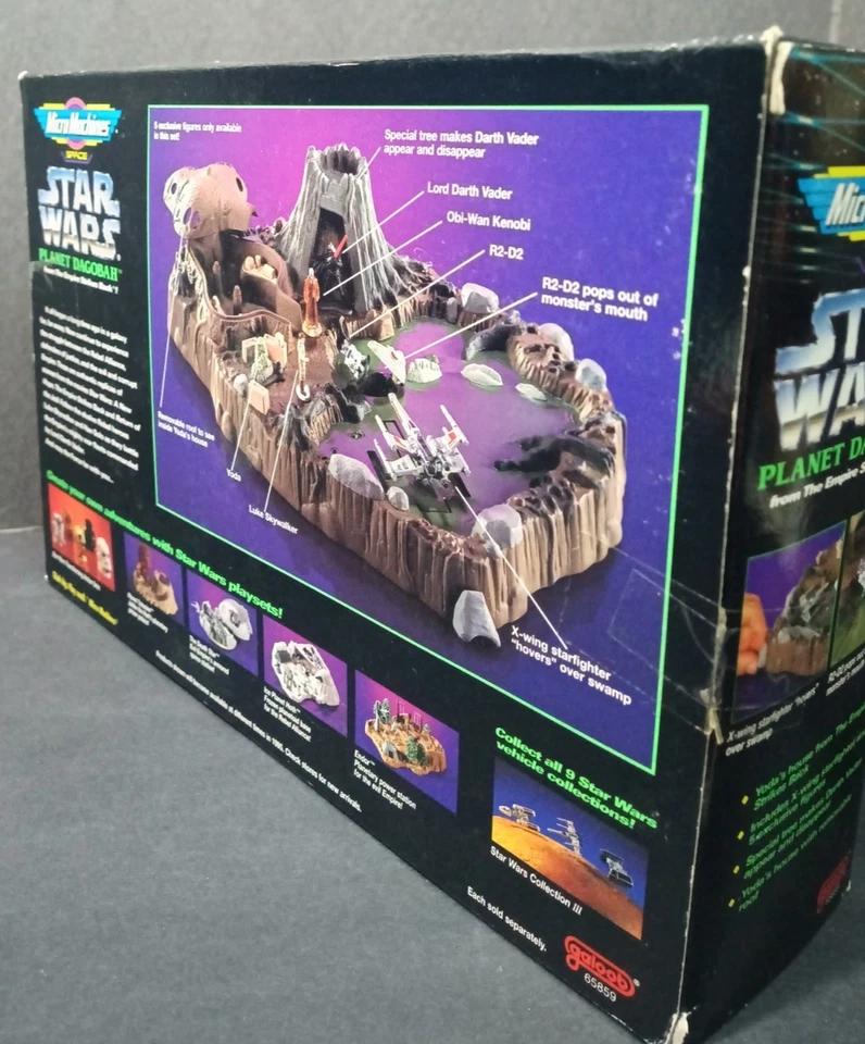(De colección) Micro Máquinas Star Wars Planet Dagobah Foto 4 de 4