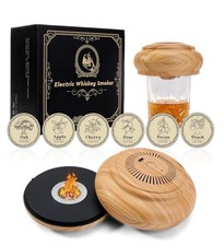 Electric C&oacute;ctel Smoker LU-12 black, smoke Infuser For Whiskey and cocteles