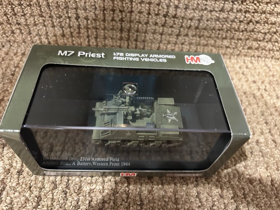 Hobby Master 1:72 U.S. M7 Priest HMC, "Crazy Helen" W. Front 1944, No. HG4701 - Image 2 of 4