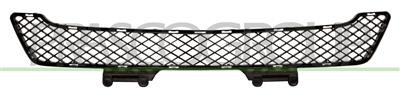 Grille centrale pare-choc AV noire ML W164 protection radiateur 2010 ABS