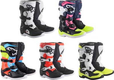 Alpinestars Youth Tech 3S Boots - Motocross Dirt Bike MX | eBay