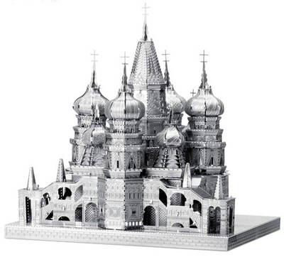 Metal Earth Premium Series Saint Basil's Cathedral 3D Metal Model Kit Fascina...