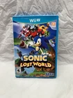Sonic Lost World CIB Nintendo Wii U Great Condition Tested Working