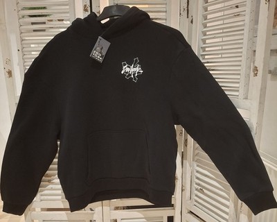 Zoo York Kapuzenpullover Herren Hoodie Kapuzensweater Schwarz L Neu mit Etikett