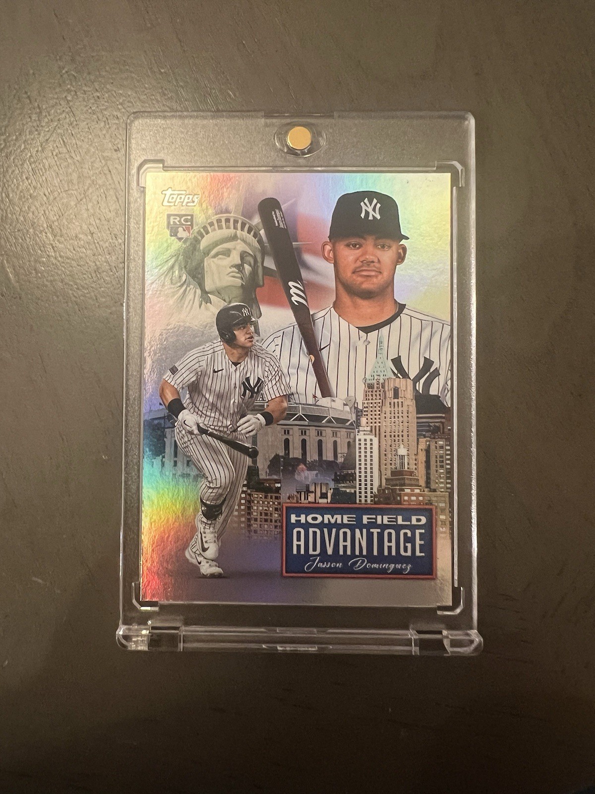 2024 Topps Series 2 Jasson Dominguez Home Field Advantage Rookie Yankees #HFA-12