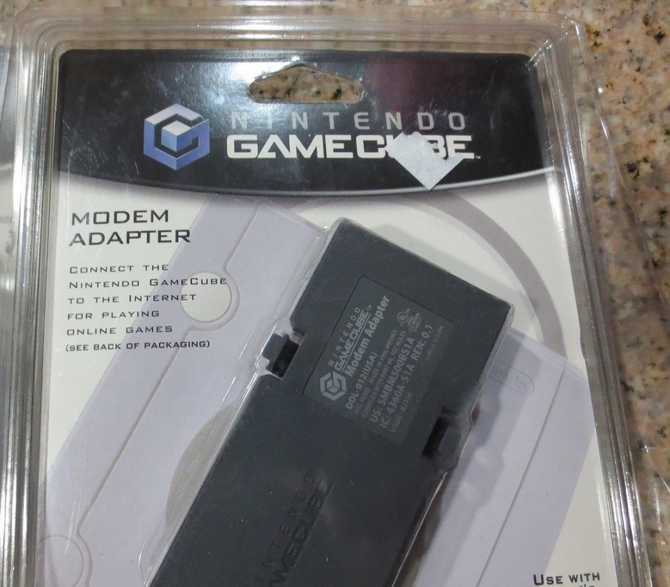 GAMECUBE WAVEBIRD PLATINUM CONTROLLER MODEM ADAPTER MEMORY 1019 CARD NEW OEM - Image 4 of 4