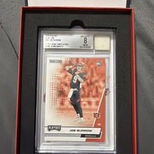 Jersey Fusion 2020 Panini Joe Burrow #201 (RC) Super Bowl Pants Swatch 8.0