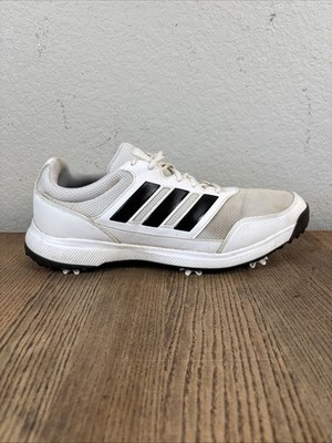 Mens Adidas Golf Shoes Cleats White EVM 004001 Size 13