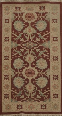 Exquisite Floral Ziegler Accent Rug 2x4 Handmade Wool Oriental Egyptian Carpet