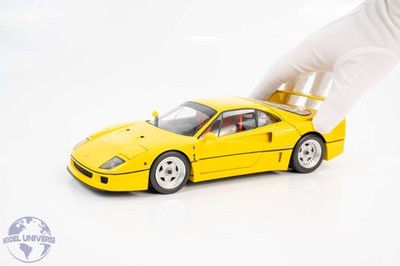 Kyosho - 1:18 Ferrari F40 Yellow 1987 - Diecast Model | eBay