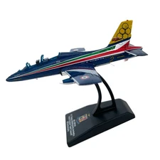 Alloy 1/100 Scale MB-339 PAN Jet Finished Model Aircraft Toy Collection Decor