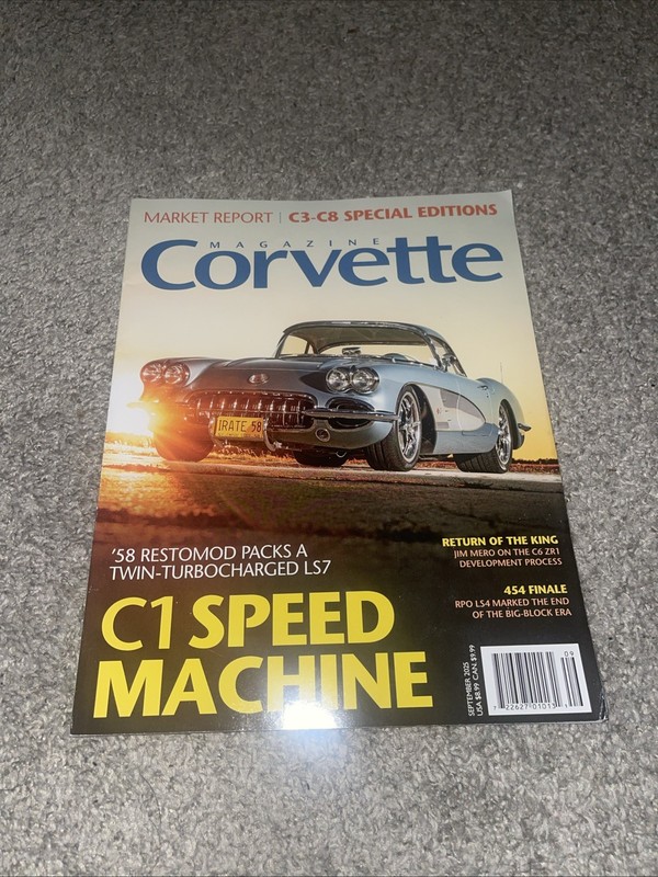 CORVETTE MAGAZINE  | SEPT 2025 |