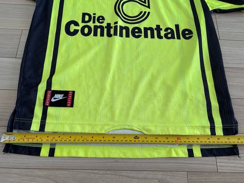 Borussia Dortmund BVB Trikot Nike Saison 1996/97 Heim Gr. L Continentale Shirt - Bild 10 von 12