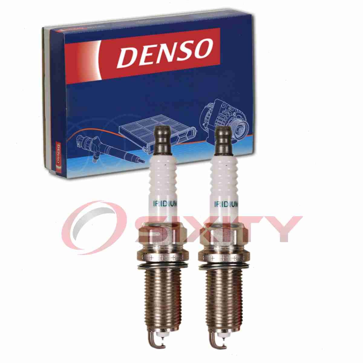 2 pc DENSO 3426 Spark Plugs for FK20HR11 90919-01247 6176 31361653-0 xe