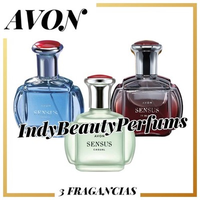Avon Sensus Casual, In Black & Magnetic Fragancias Para Hombre By Avon (Set De3)