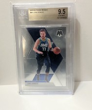 2019-20 Panini Mosaic Luka Doncic 2nd Year Card #44 BGS 9.5 Gem Mint - Lakers